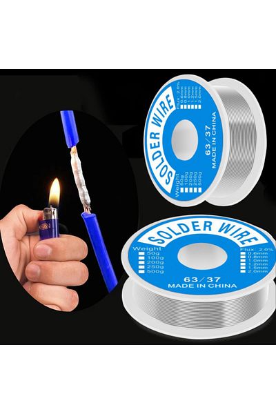 Choice 1.0mm 50g 1pcs 20/30/50/100g Electronic Solder Wire Rosin Core Solder Wire Multi-purpose Solder Wire