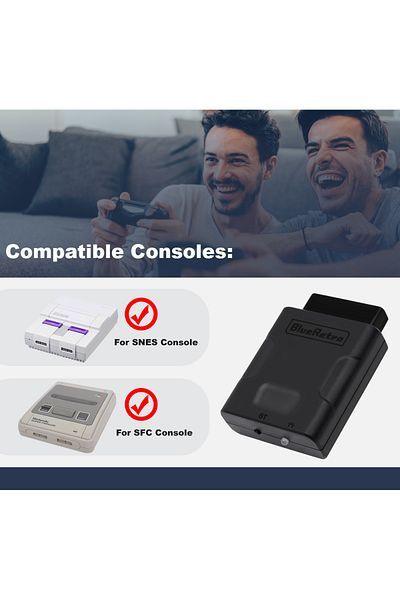 RetroScaler Blueretro Wireless Controller Adapter For SNES SFC Console to PS4 PS5 Switch Pro Swit...