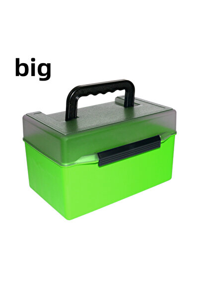 Choice صندوق أدوات صيد السمك الأخضر الكبير، صناديق تنظيم أدوات صيد الحبار، صن...