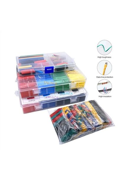 Choice 328PCS 164-780pcs Heat Shrink Tube Tubing Insulation Shrinkable Tube Assortment Electronic Polyol...