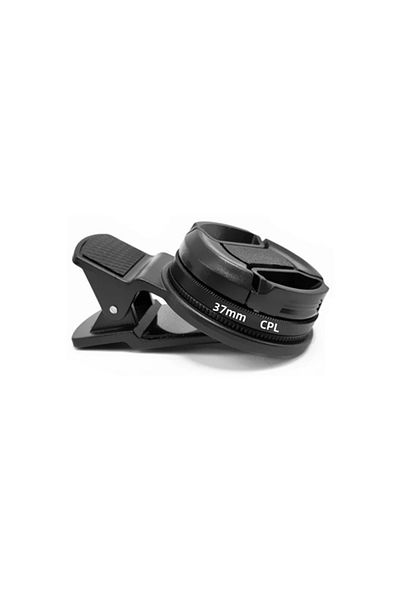 XMSJ 37mm Phone Clip Circular Polarizer For Iphone Samsung Universal Portable Polarizer Camera Lens 37mm