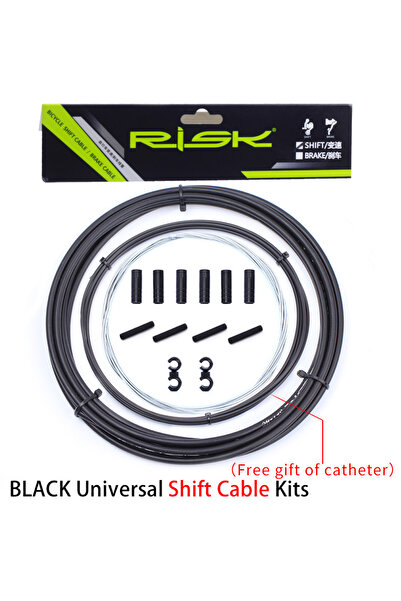 Choice مجموعة ناقل الحركة السوداء من Risk Bicycle ناقل الحركة، مجموعة المغير/...