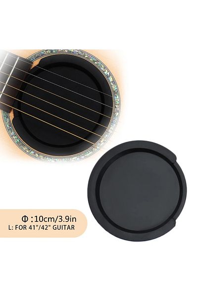 Choice Y01201-10cm(L) Silicone Acoustic Classic Guitar Sound Hole Cover Guitar Noise Reduction Guitar Acces