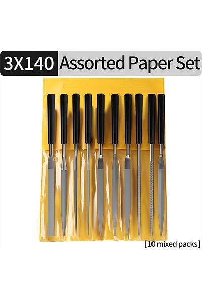 Choice 10 Pcs Metal Needle File Set Wood Rasp Metal Polishin Hand Filetools Steel Rasp Needl Filin For Meta
