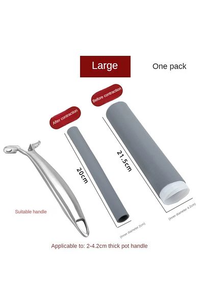 Choice L Anti-scalding Pot Handle Heat Resistant Cover New Frying Pan Protector Hot Handle Holder Sleeve R.