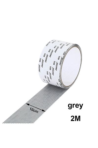 Choice Gray 10cmx2m 5/10cm Width Window Mosquito Net Repair Tape Self-adhesive Window Screen Repair Patch A