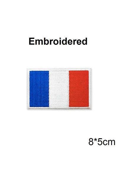 Choice Fr-embroider Pvc/embroider Flag Patches Uk Spain France Germany Us Russia Tactical Hook Badge Rubber
