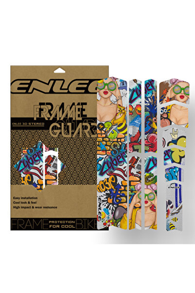 Choice CheJia2 beauty ENLEE فيلم حماية الدراجة الجبلية ملصقات 3M ملصقات تغيير...