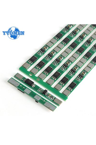 YTDMEN 10pcs 1-10pcs 1s 3.7v 3a 18650 Lithium Battery Overcharge Overdischarge Overcurrent Short Circuit Ch