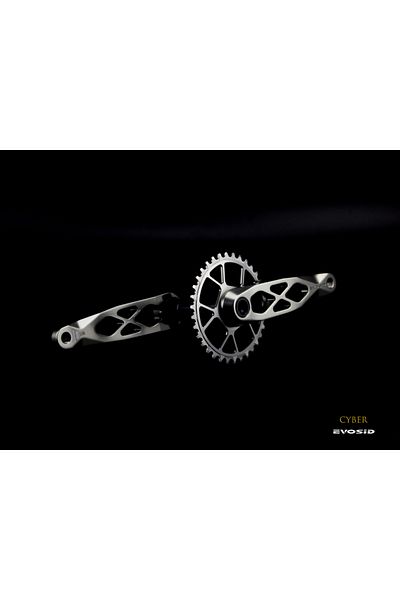 Choice 170mm Black Crank EVOSID Enduro Mountain Bicycle DUB 29mm Crankset 165 170 175mm R-SPEC Trail Hollow