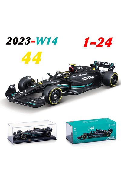 Choice 1-24 2023 W14-44 Bburago 1:24 #16 Leclerc 2023 F1 Scuderia Ferrari Sf23 #55 Sainz Alloy Car Model Fo