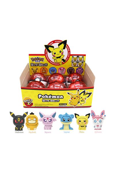 Choice Original Pokemon Pikachu Gengar Doll Movable Face Changing Series Poke Ball Capsule Toy Hand-Made...