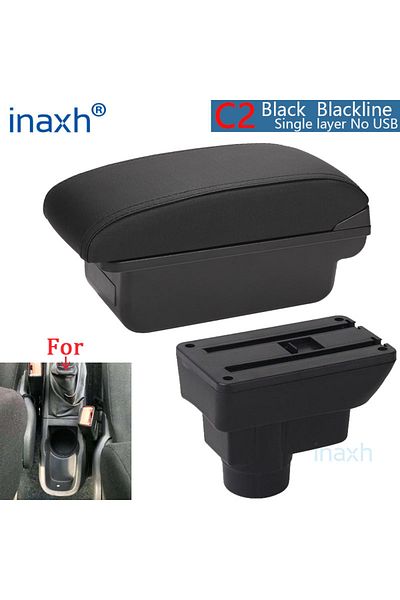 Choice C2 Black Line No Usb For Opel Corsa D Armrest Box For Opel Corsa Car Armrest Backrest Interior Part