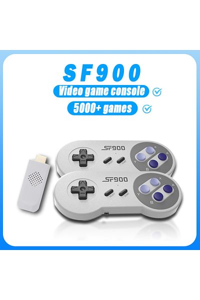 Choice SF900 Video Game Console For Super Nintendo SNES NES Built in 6100 Games HDMI-Compatible TV Game ...