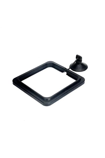 Choice Black Black Color Aquarium Feeding Ring Fish Tank Floating Food Tray Feeder Square Circle Accessory