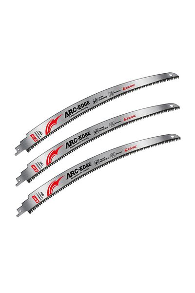 EZARC Wood Cutting 3pcs Saw Blade 15in 15 Inch Japanese Teeth Reciprocating Saw Blades 3-pcs For Woodworki