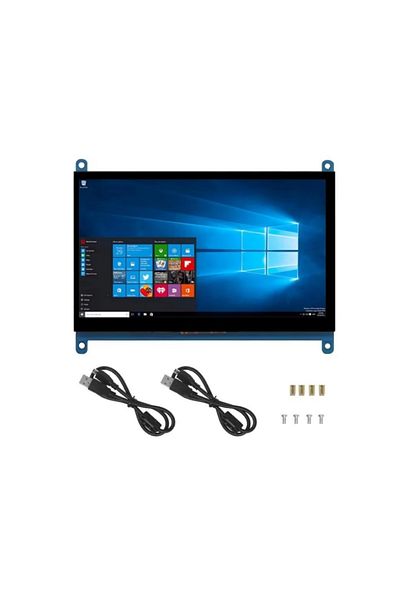 Choice Ips Touch Lcd-cable 7 Inch Raspberry Pi 4/3/2/b/b /a Monitor 1024x600 Ips 5-points Capacitive Touch