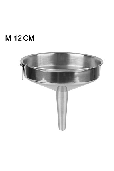 NICEYARD 2 Metal Funnel For Canning Kitchen Tools Kitchen Accessories Wide Mouth Funnels Bar Wine Beer Oil F.