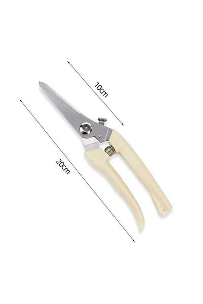 scimaker Straight Head Pruning Garden Scissors Professional Garden Trimmer Orchard Scissors Hand Tools Bonsai