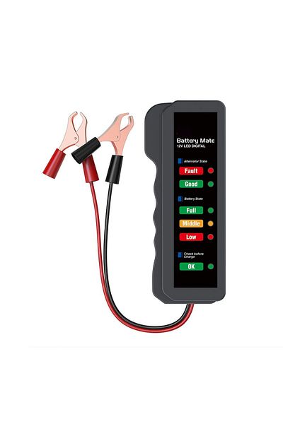 Choice Car Battery Tester 12v Car Battery Tester, Alternator Tester Automotive,battery Checker, Analyzer To