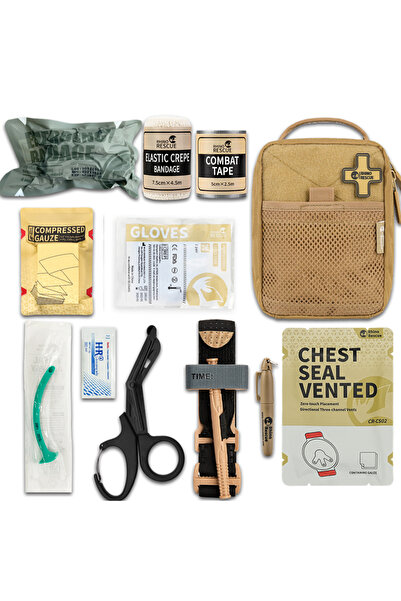 Choice حقيبة إسعافات أولية من نوع Khaki RHINO RESCUE حقيبة طبية من نوع IFAK P...