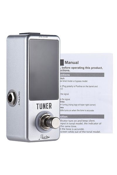 Choice Effect Maker Mini Chromatic Tuner Pedal Effectguitar Bass Musical Instrumen Led Display True Bypass