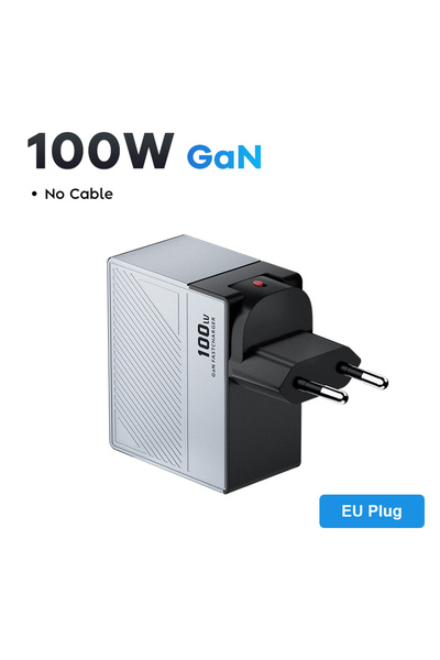 Choice1 EU Plug 100W GaN Charger PD QC USB Fast Charger Type C Quick Charging...