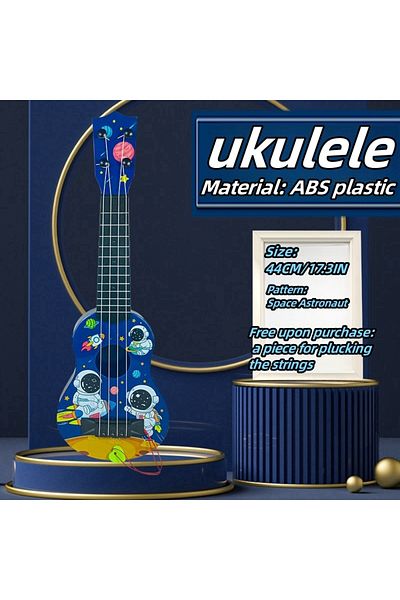 Choice 17in Astronaut Children Can Pluck Strings And Play Yukrili Toys Beginners' Level Guitar Puzzle And M