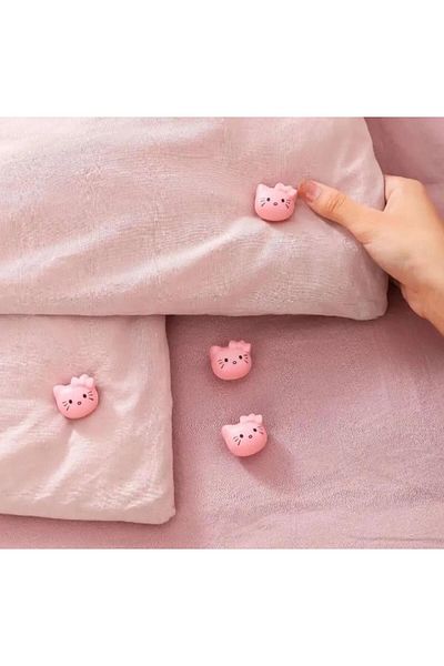 OZN AKSESUAR 6 bucăți Hello Kitty model husă de pilota suport fixator pernă husă de pat organizator