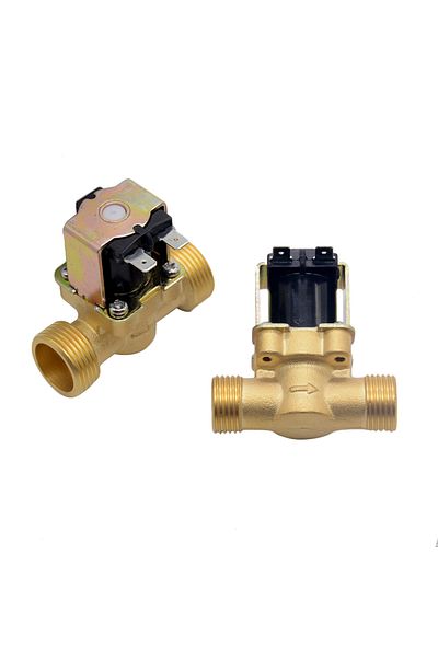 Choice 3/4" Ac 220v 3/4” 1/2” Dc 24v Ac 220v Dc12v Electric Solenoid Magnetic Valve Normally Closed Brass F