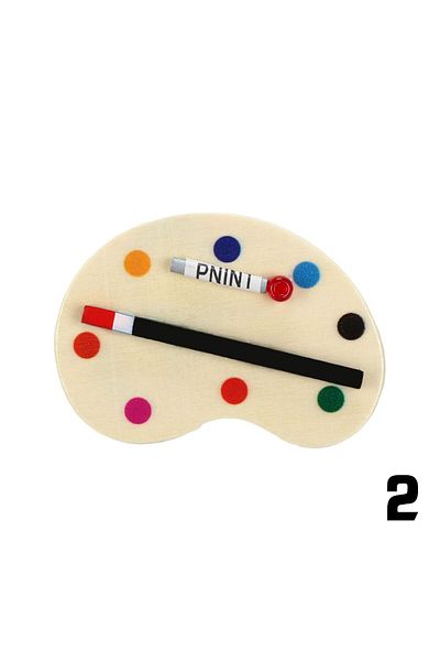 Choice 2 1:12 Dollhouse Furniture Miniature Easel Wood Box Drawing Board Artist Paint Pen Dolls Diy Model .