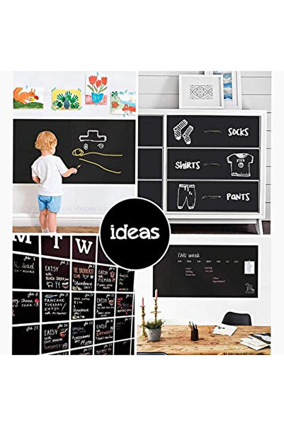 Choice 45X200cm Blackboard Stickers Chalk Board Erasable PVC Draw Mural Decor ChalkBoard Wall Sticker for K