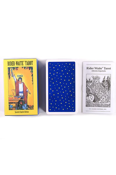 Choice Spanish Tarot Classic Tarot Spanish English Version Knight Waiter Rider Waite Tarot Cards Divination