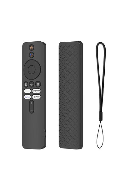 Choice Black Drop-proof Shell With Lanyard Remote Control Cover Protector Shockproof Anti-slip Accessories