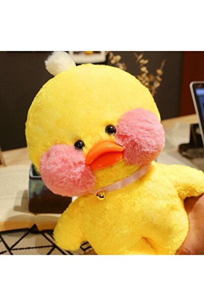 Choice دمية باتو برتقالية 30 سم، دمية بطة لالافانفان، دمية محشوة لطيفة، دمية بطة صفراء، دمية بطة فليفان كاواي