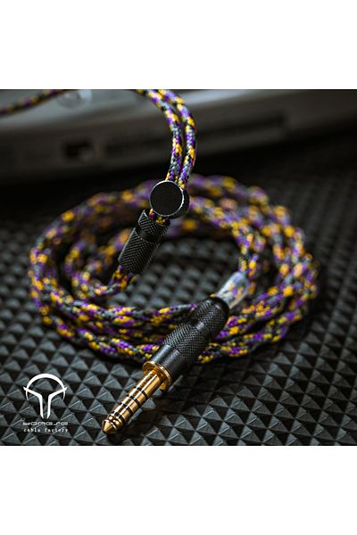 Choice 4.4-2pin Yongse 1947 New Arrival Single Crystal Copper Silver Plated Earsphones Cable