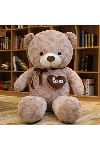 Choice 60cm A Nice New Hot High Quality 2 Colors Teddy Bear With Love Stuffed Animals Plush Toys Doll Pillo