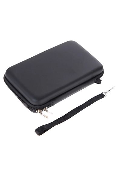 APWIKOGER Black Eva Skin Carry Hard Case Bag Pouch For Nintendo 3ds Xl Ll With Strap Features Durable All Arou