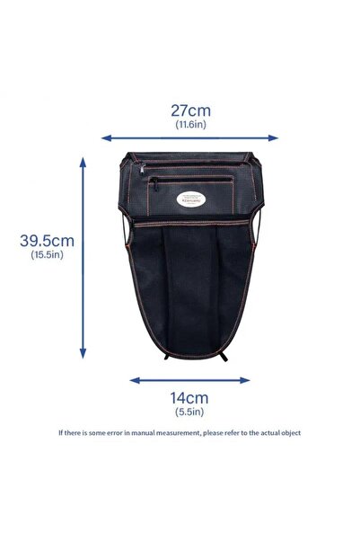 Choice حقيبة كبيرة شهيرة لتخزين مقعد الدراجات النارية، مصنوعة من مادة مقاومة ...