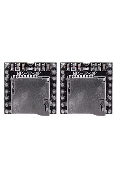 Choice 2pcs Dfplayer Mini Mp3 Player Module Tf Card U Disk Mini Mp3 Df Player Audio Voice Module Io/serial
