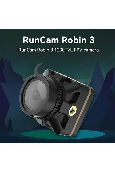 Choice 1pcs Runcam Robin 3 1200tvl Fpv Camera Dc 5-23v Screen Ratio 4:3 5.3g 19*19*19mm For Rc Fpv Racing D