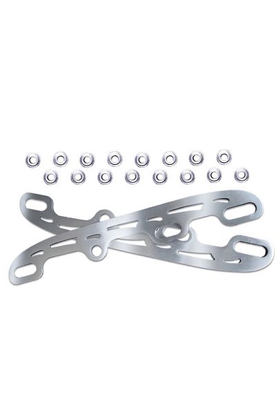 JOCESTYLE Big 253/290 Mm Skating Replacement Blades 1 Pair Ice Skating Blade Stainless Steel Inline Figure Ska