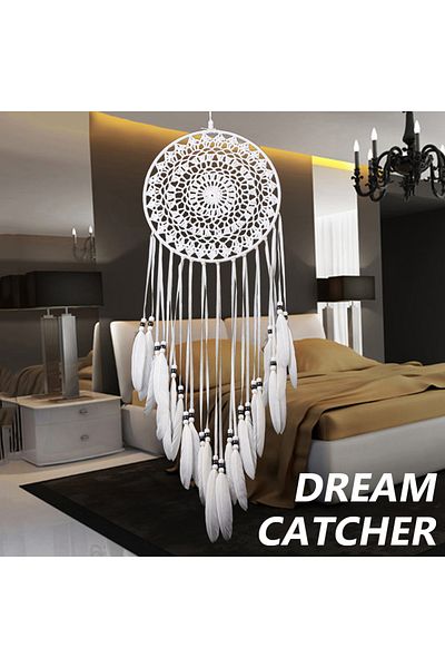 Choice White Dream Catcher Big Kids Room Decoration Girl Nordic Decoration Home Nordic Style Kids Decoratio