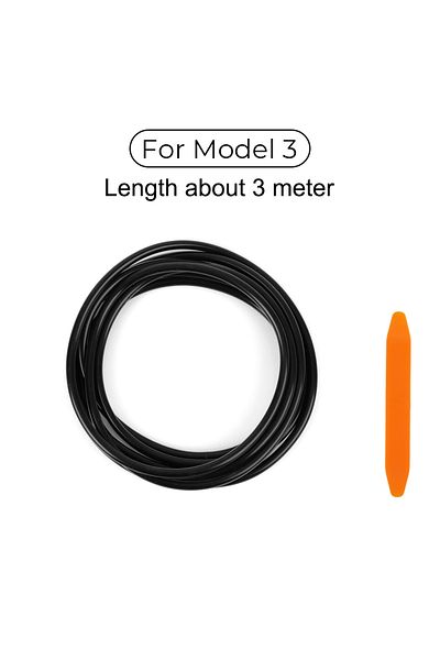 Choice For Model 3 3/5m Rubber Strips For Tesla Model 3 Y Skylight Insulator Sunroof Seal Wind Guards Anti-