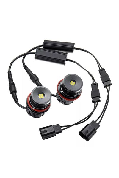 Choice High Power White 6500k 40w/pcs Led Angel Eyes Halo Ring Marker Light Bulb Replacement For Bmw E39...