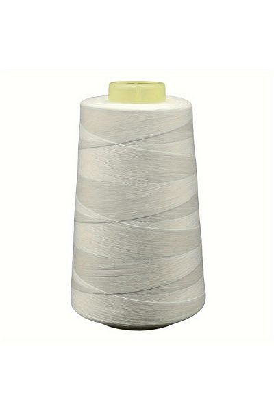 Choice White 100% Polyester Sewing Thread 3000 Yards Universal 40/2 Gauge For Sewing Machines & Hand Repair