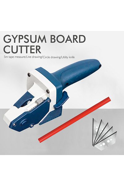 QDS As The Picture Shown Woodworking Gypsum Board Cutting Tool Manual Cutting Scriber Drywall Cutting To