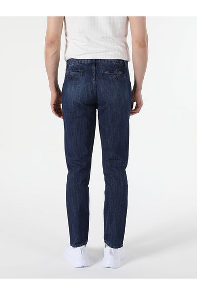 Colin's 034 Denim Chino Chino Pantaloni de denim pentru bărbați cu talie joasă