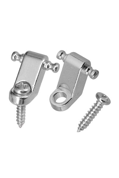 Choice Silver Durable Guitar Roller String Tree String Retainer Mounting Roller String Tree Tree Electric G