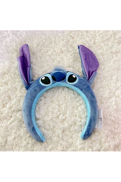 Choice A Anime Disney Stitch Woman Hair Band Girl Cute 3d Hair Band Cartoon Ear Amusement Park Headband Wa.